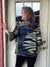 Long Kimono Jacket in Midnight Floral at ooh la la! in Grapevine TX 76051
