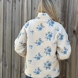 Viola Half Zip Sherpa Jacket