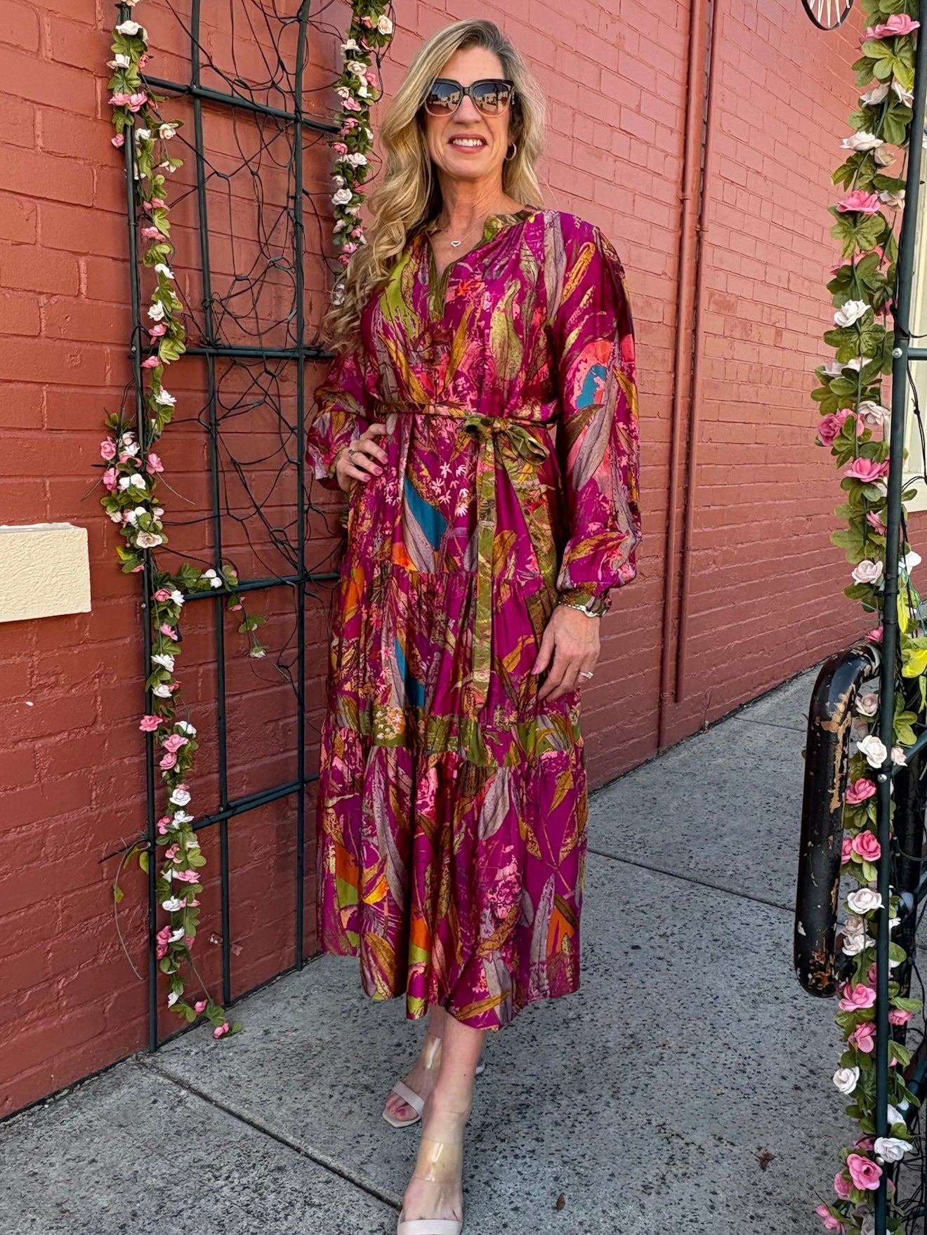 Featherington Drop Waist Dress at ooh la la! in Grapevine TX 76051