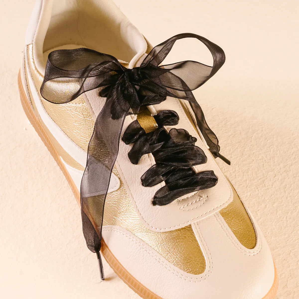 Step it Up Shoelaces in sheer black at ooh la la! in Grapevine TX 76051