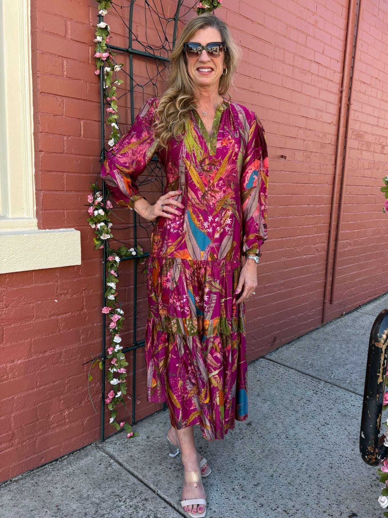 Featherington Drop Waist Dress at ooh la la! in Grapevine TX 76051