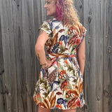 Autumn Escape Shirt Dress