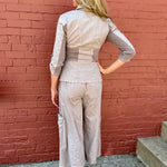 XCVI Wearables Wexel Jacket and Faulkner Crop Pant in Foxglove Pigment at ooh la la! in Grapevine TX 76051
