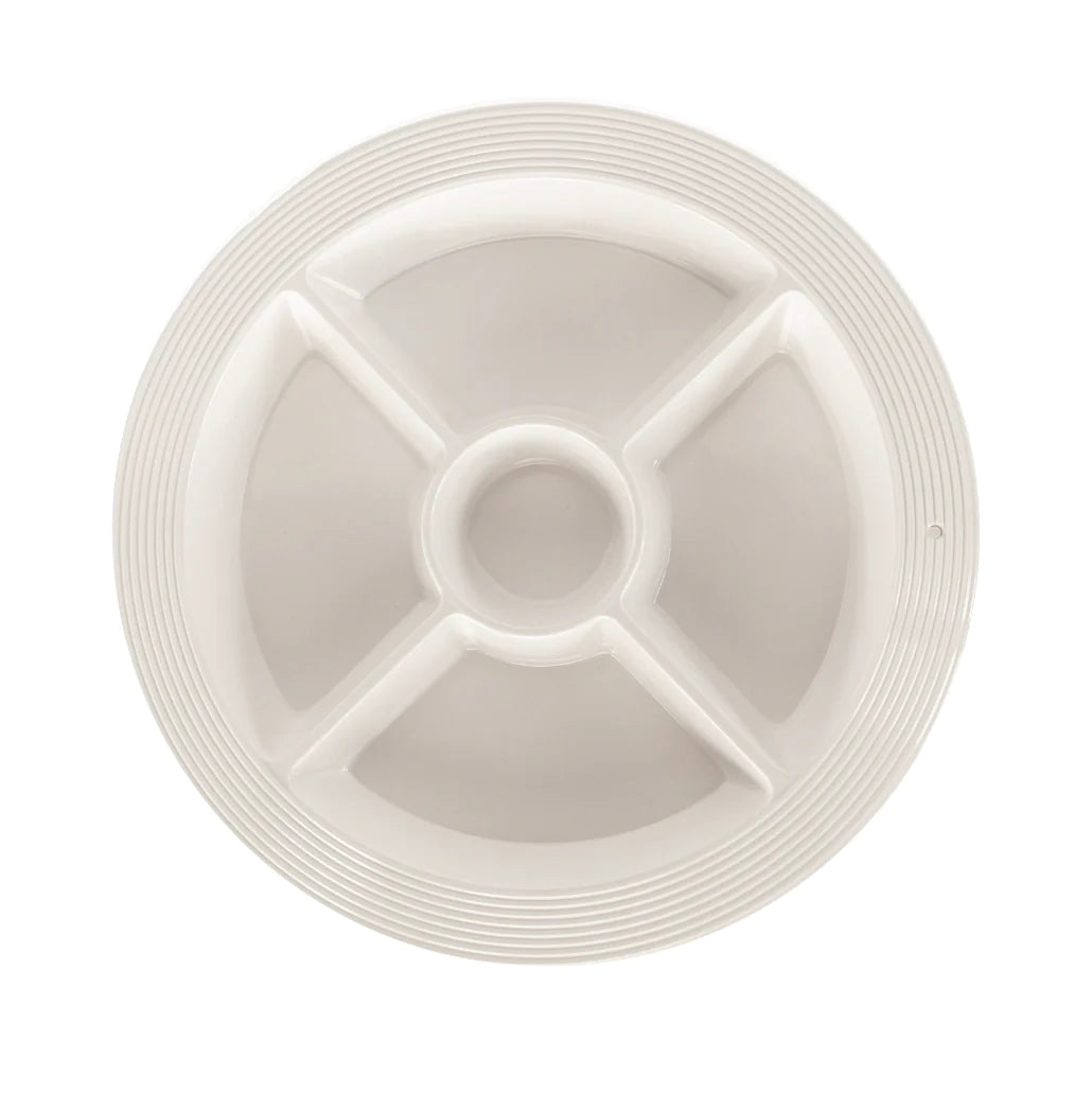 Nora Fleming: Melamine Divided Dish - Pinstripes at ooh la la! in Grapevine TX 76051