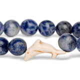 The Odyssey Bracelet - Dolphin in coastal blue at ooh la la! in Grapevine TX 76051