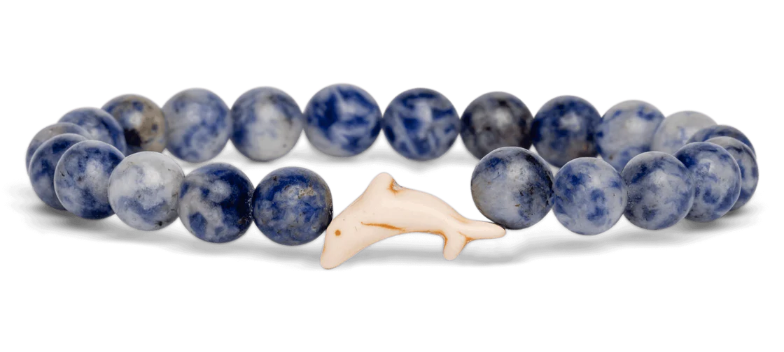 The Odyssey Bracelet - Dolphin in coastal blue at ooh la la! in Grapevine TX 76051