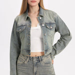 Bayeas Rhinestone Denim Jacket in newedge at ooh la la! in Grapevine TX 76051
