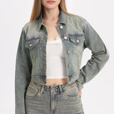 Bayeas Rhinestone Denim Jacket in newedge at ooh la la! in Grapevine TX 76051
