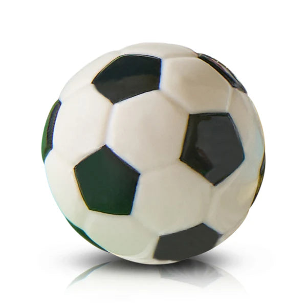 Nora Fleming Mini: Kickin' It! (Soccer Ball) at ooh la la! in Grapevine TX 76051
