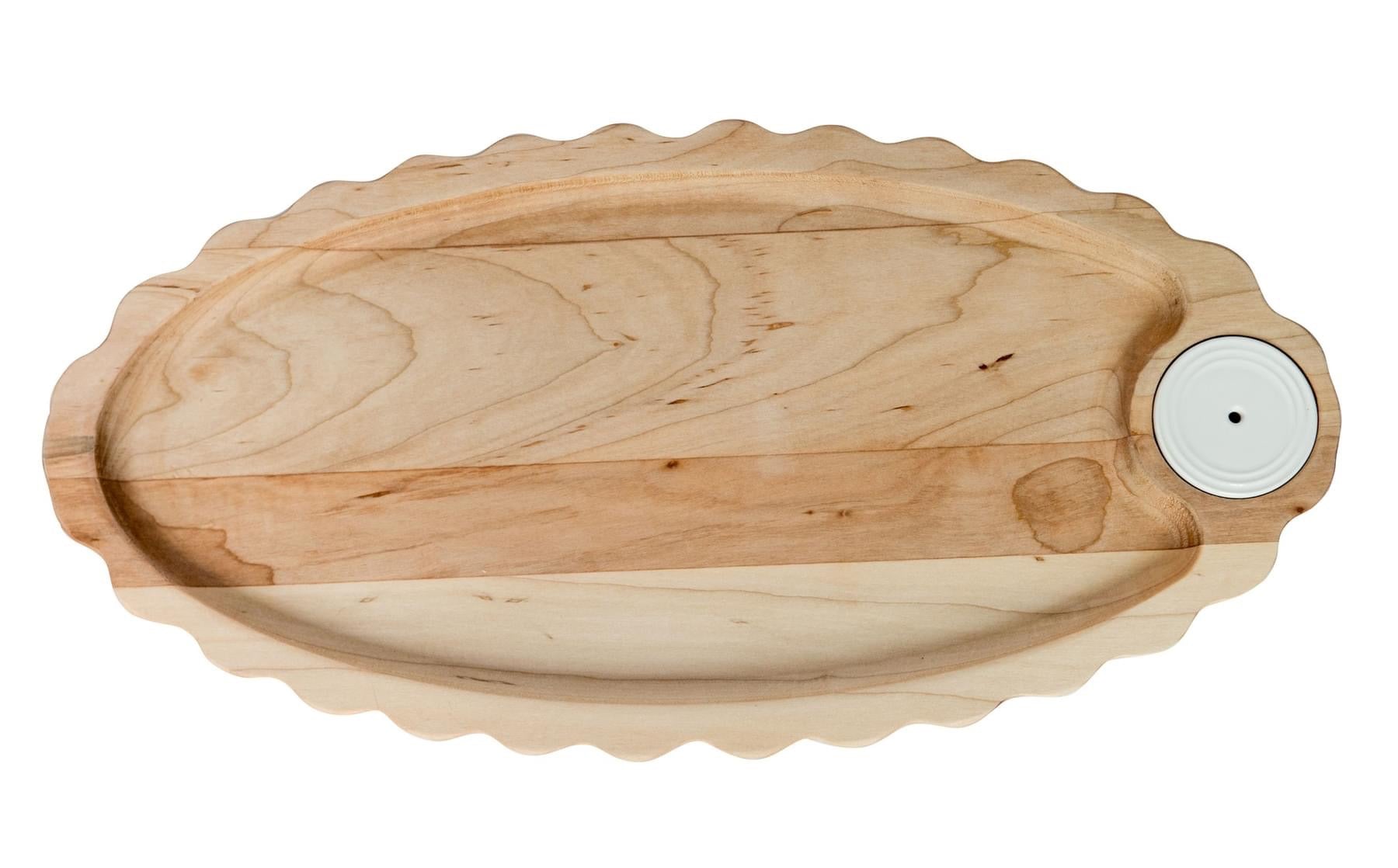 Nora Fleming - limited edition maple scalloped anniversary tray at ooh la la! in Grapevine TX 76051