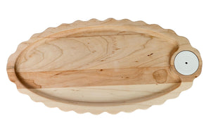 Nora Fleming - limited edition maple scalloped anniversary tray at ooh la la! in Grapevine TX 76051