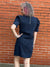 Molly Bracken Corduroy Dress in Navy at ooh la la! in Grapevine TX 76051