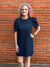 Molly Bracken Corduroy Dress in Navy at ooh la la! in Grapevine TX 76051