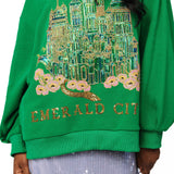 Wicked X Queen of Sparkles Emerald City Sweatshirt at ooh la la! in Grapevine TX 76051