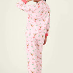 PJ Salvage Tini Time Drink Print 3-Piece Flannel PJ Set at ooh la la! in Grapevine TX 76051