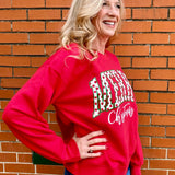 Merry Little Dots Oversized Sweatshirt