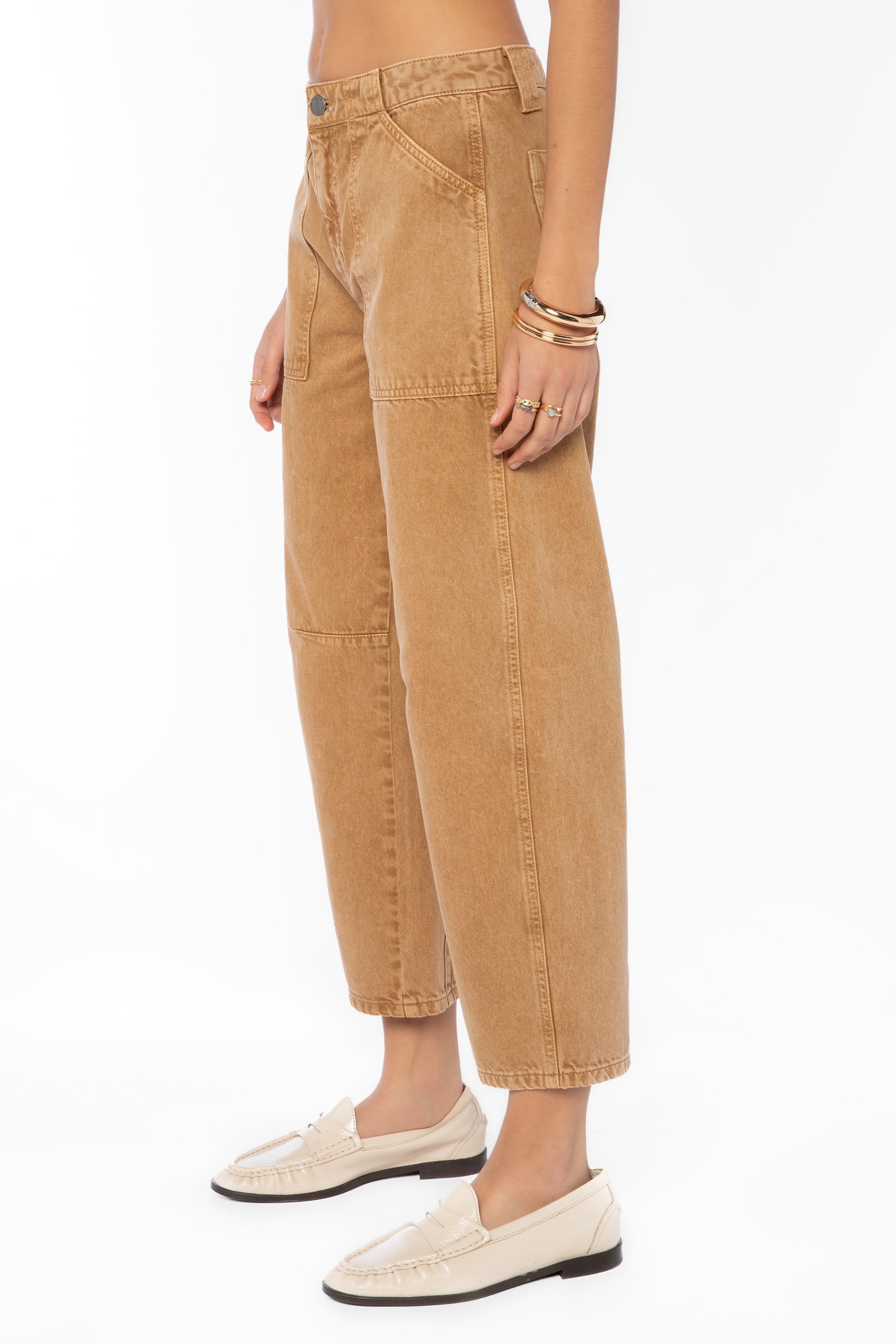 Velvet Heart Bartly Desert Storm Jeans in warm tan camel at ooh la la! in Grapevine TX 76051
