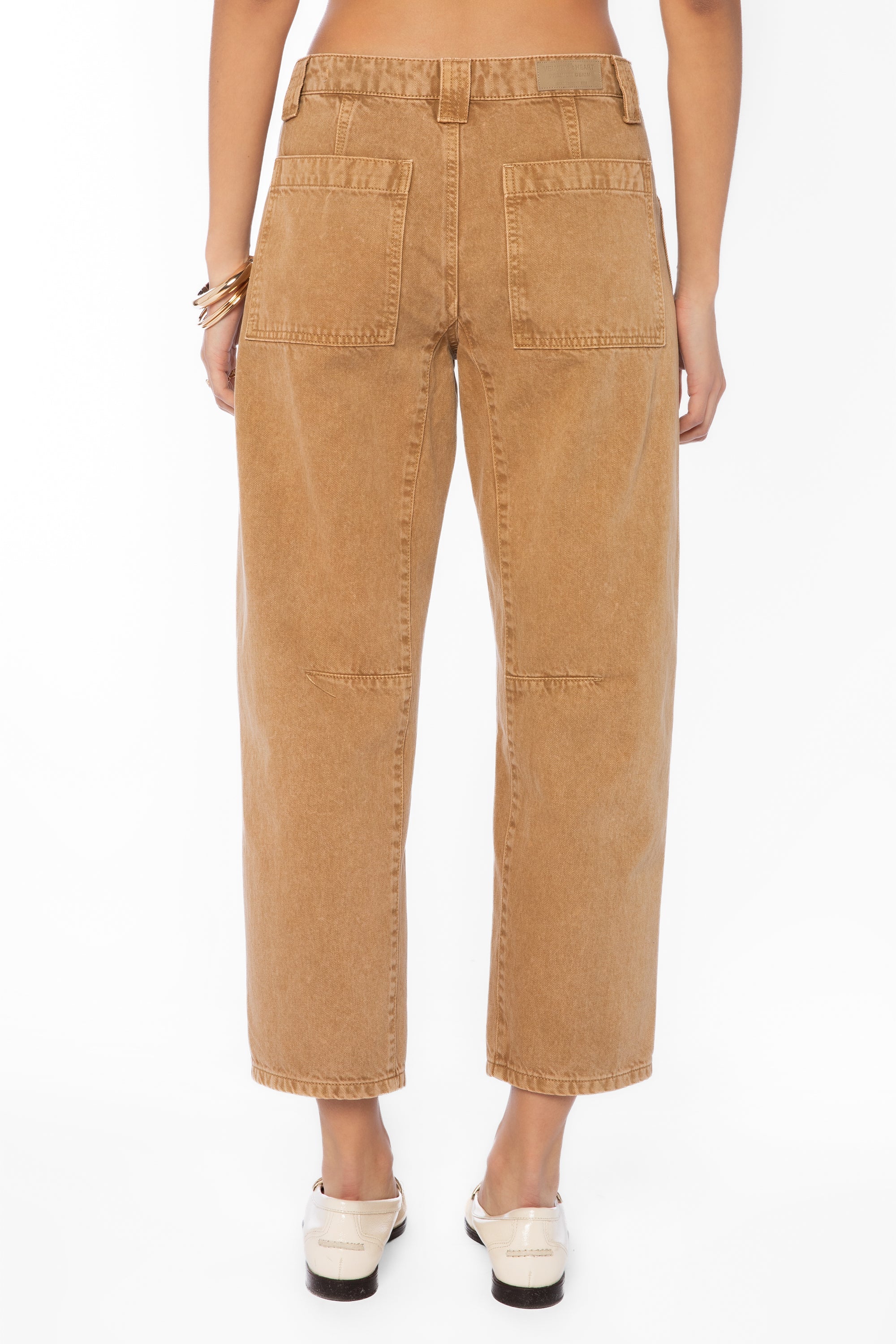 Velvet Heart Bartly Desert Storm Jeans in warm tan camel at ooh la la! in Grapevine TX 76051