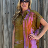 Wild Orchid Cap Sleeve Hi-Lo Top at ooh la la! in Grapevine TX 76051