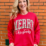 Merry Little Dots Oversized Sweatshirt