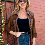 Mesh & Twill Light Jacket