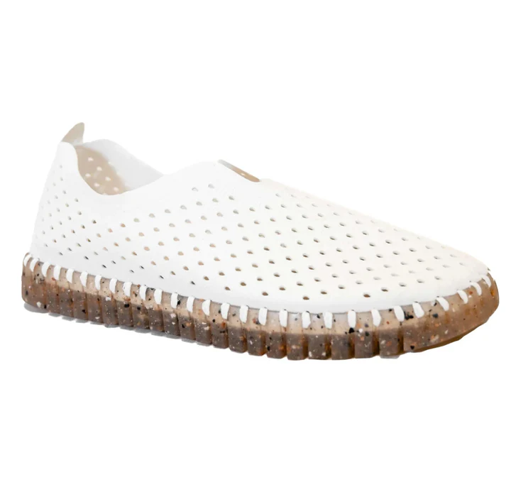 Ilse Jacobsen Fleck Sole Tulip 3072 Shoes in White at ooh la la! in Grapevine TX 76051