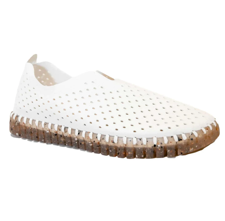Ilse Jacobsen Fleck Sole Tulip 3072 Shoes in White at ooh la la! in Grapevine TX 76051