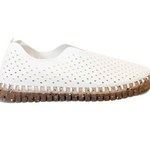 Ilse Jacobsen Fleck Sole Tulip 3072 Shoes in White at ooh la la! in Grapevine TX 76051