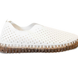 Ilse Jacobsen Fleck Sole Tulip 3072 Shoes in White at ooh la la! in Grapevine TX 76051