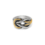 Brighton Interlok Harmony Two Tone Ring at ooh la la! in Grapevine TX 76051