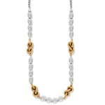 Brighton Interlok Single Knot Drop Collar Necklace at ooh la la! in Grapevine TX 76051