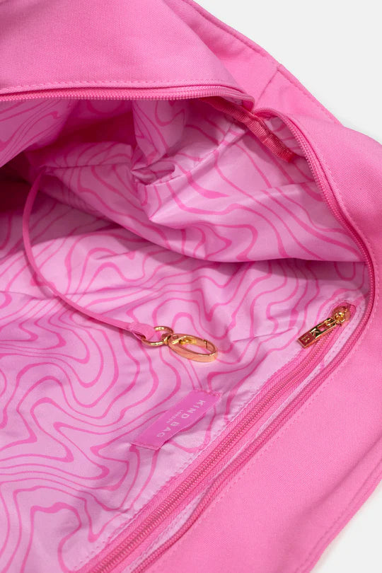 Kind Bag London - Large Carry-All Tote Bag in pink at ooh la la in Grapevine TX 76051