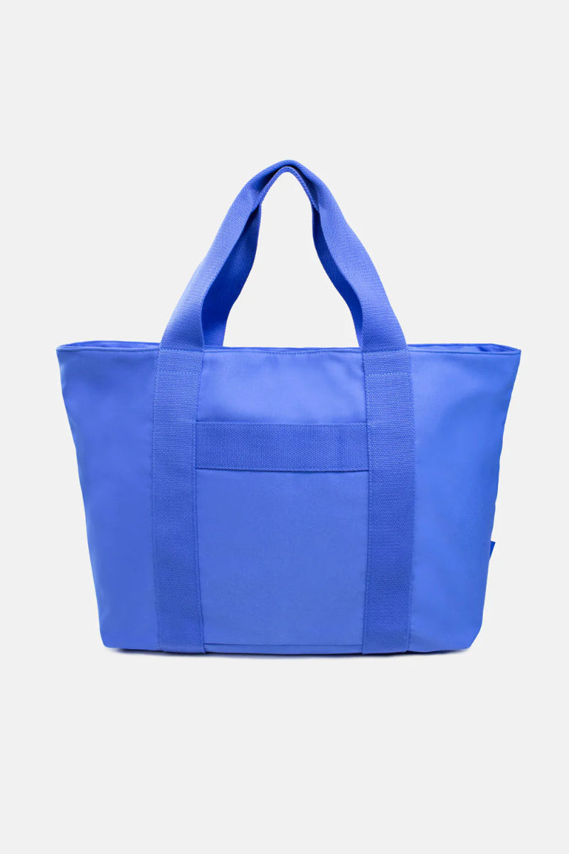 Kind Bag London - Large Carry-All Tote Bag in blue at ooh la la in Grapevine TX 76051
