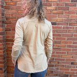 Sleigh Ride Long Sleeve Tee In sand at ooh la la! in Grapevine YX 76051