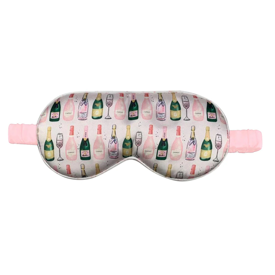 Champagne Satin Eye Mask at ooh la la! in Grapevine TX 76051