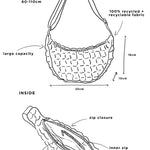 Kind Bag London - Puff Crescent Crossbody Bag - multiple colors at ooh la la! in Grapevine TX 76051