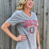 Texas Tech Iconic Edge Relaxed Fit Tee at ooh la la! in Grapevine TX 76051