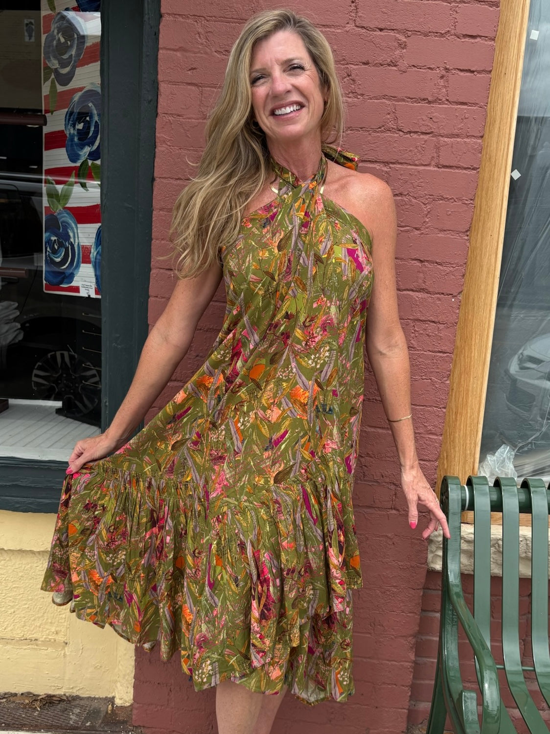 Winton and Waits Featherington 3-Way Wrap Skirt at Ooh La La! in Grapevine TX 76051