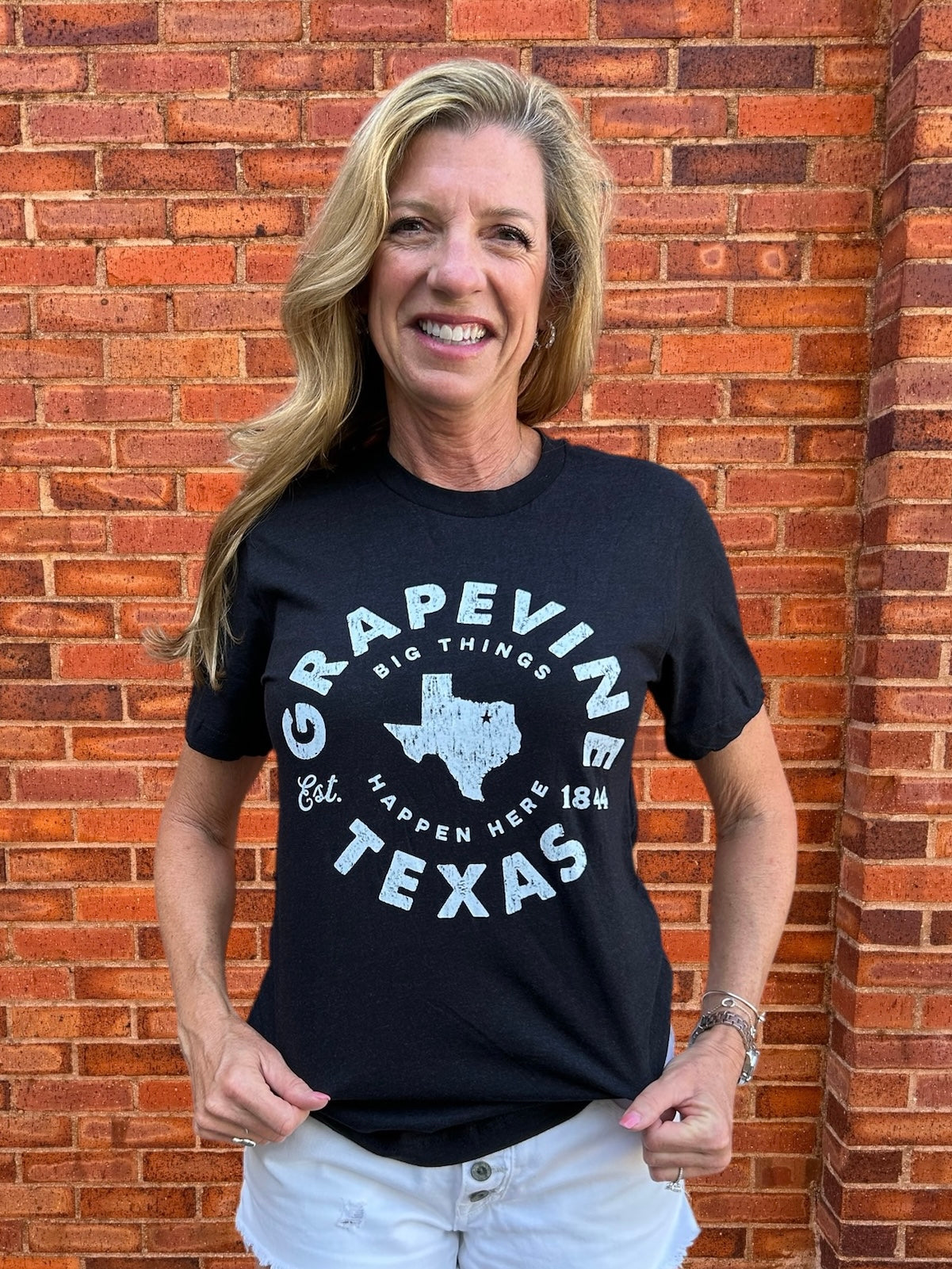 Grapevine - Big Things Happen Here Tee at ooh la la! in Grapevine TX 76051