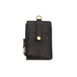 Dolly Small Card Wallet with Keyring in black at ooh la la! in grapevine TX 76051