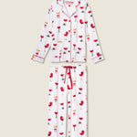 PJ Salvage Let's Get Toasty 3-Piece Print Flannel PJ Set at ooh la la! in Grapevine TX 76051