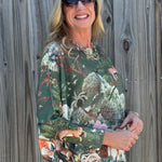 Storybook Jungle Batwing Sweater at ooh la la! in Grapevine TX 76051