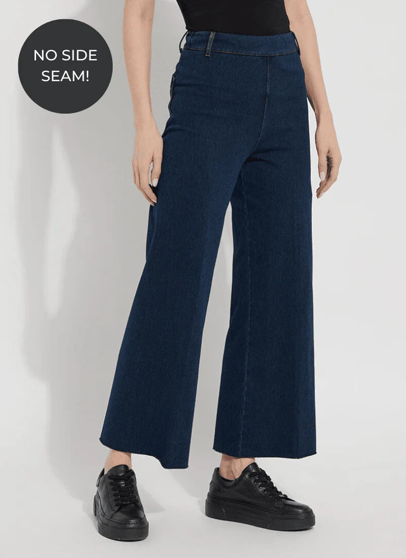 Lysse Erin Wide Leg Denim Jeans - Indigo at ooh la la! in Grapevine TX 76051