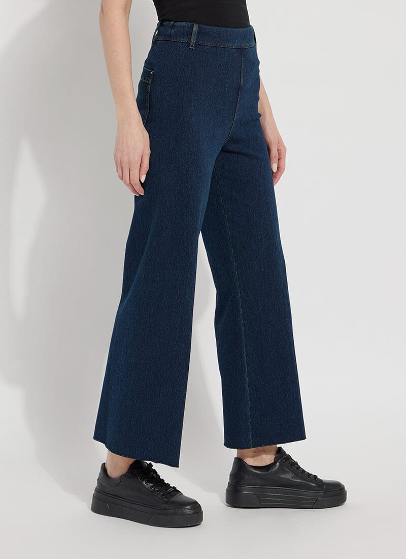 Lysse Erin Wide Leg Denim Jeans - Indigo at ooh la la! in Grapevine TX 76051