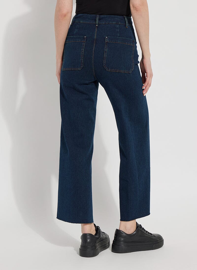 Lysse Erin Wide Leg Denim Jeans - Indigo at ooh la la! in Grapevine TX 76051