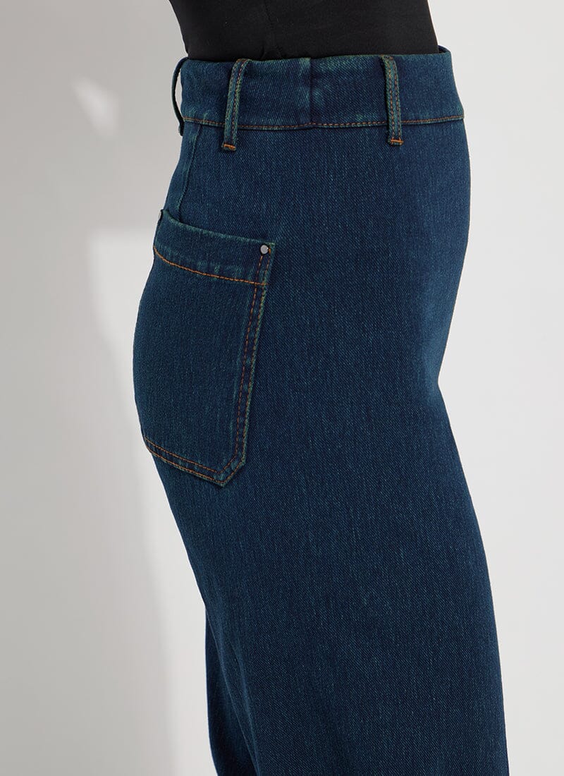 Lysse Erin Wide Leg Denim Jeans - Indigo at ooh la la! in Grapevine TX 76051
