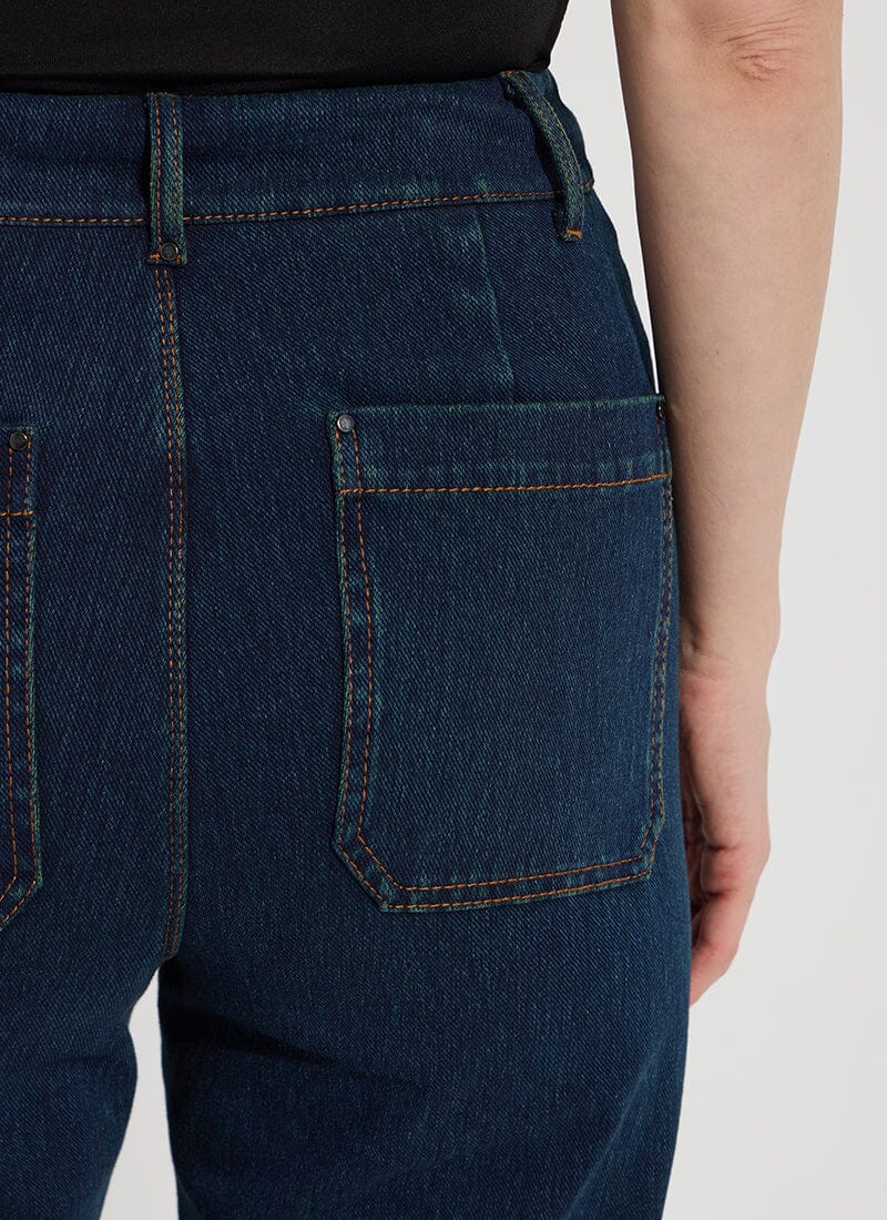 Lysse Erin Wide Leg Denim Jeans - Indigo at ooh la la! in Grapevine TX 76051