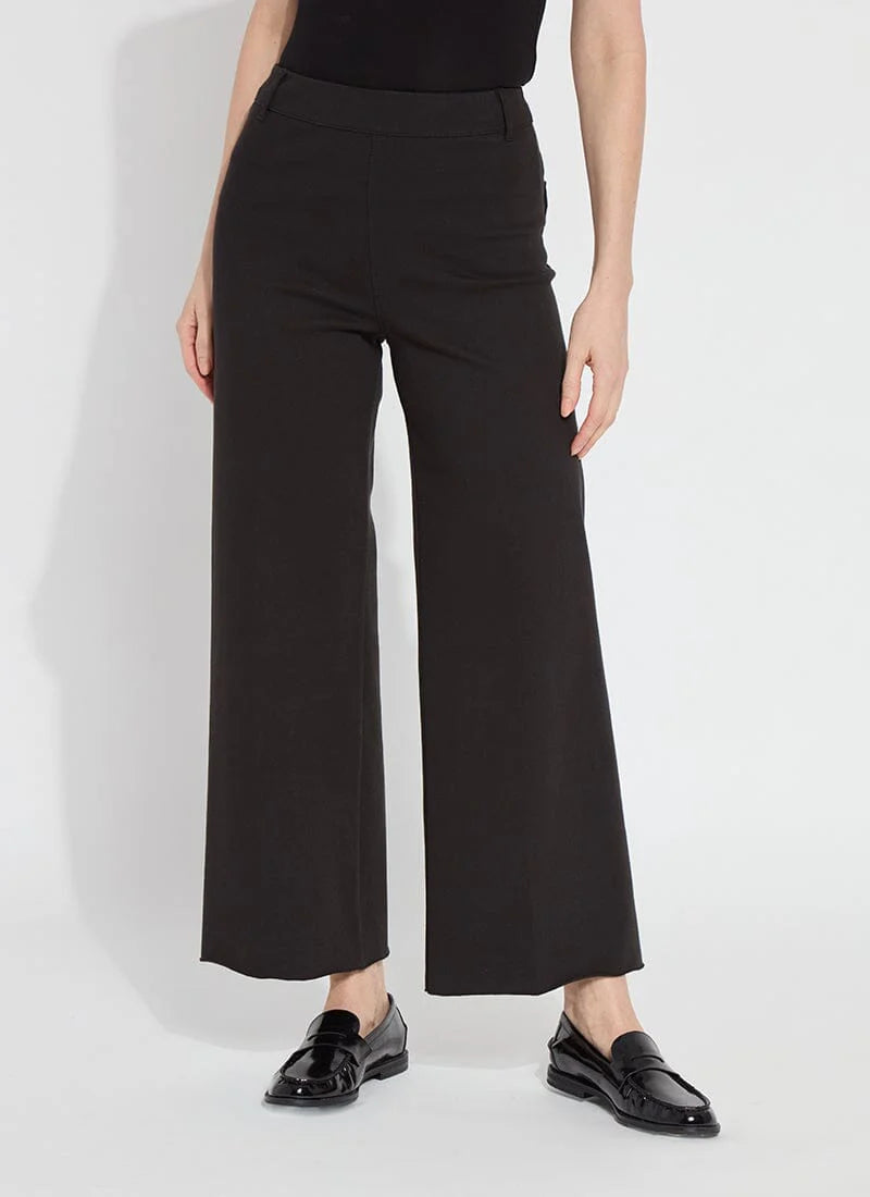 Lysse Erin Wide Leg Denim Jeans - black at ooh la la! in Grapevine TX 76051