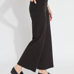 Lysse Erin Wide Leg Denim Jeans - black at ooh la la! in Grapevine TX 76051