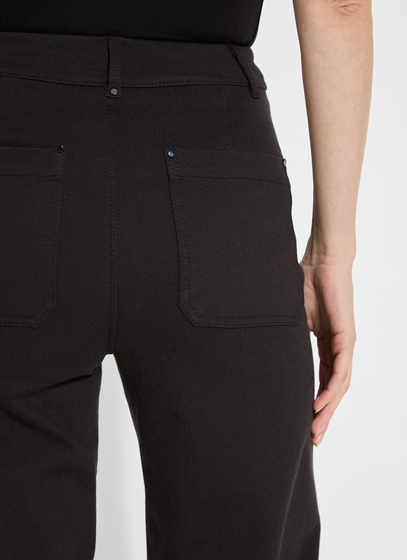 Lysse Erin Wide Leg Denim Jeans - black at ooh la la! in Grapevine TX 76051